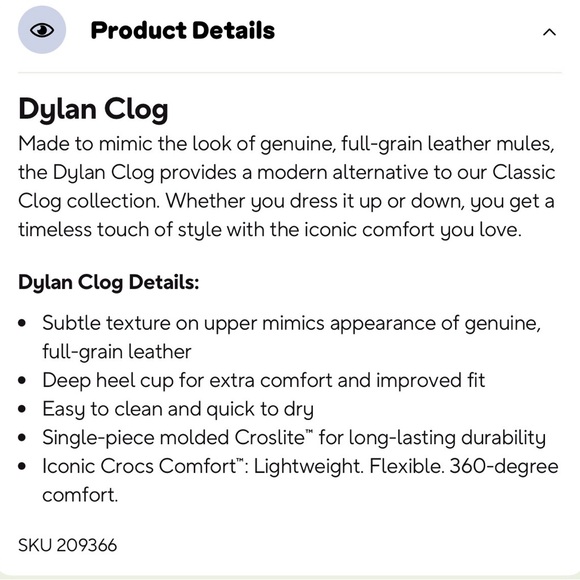 CROCS Dylan Women’s Slip-On Clog in Cognac - Picture 7 of 9